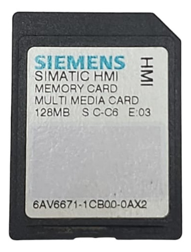 Siemens 6av6671-1cb00-0ax2 Memory Card 128mb