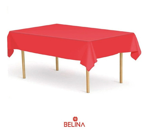 Mantel Plastico Rojo