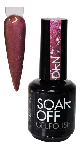 Gel De Uñas Ojo De Gato Deken (2 Pzas) Glitter