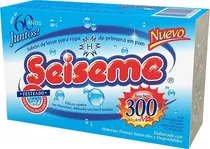 Comprar Jabon Blanco En Pan Para Lavar Ropa Rinde Mas Seiseme 300g