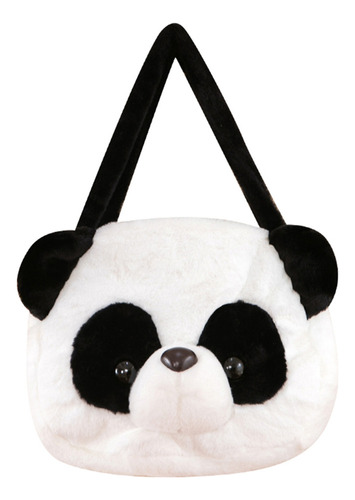 Bolso De Mano For Mujer, Blanco Y Negro, Bonito Panda De Di