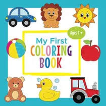 Comprar Book : My First Coloring Book Ages 1 Toddler Coloring Book 