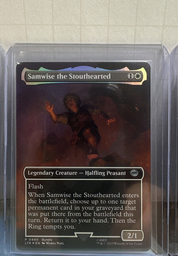 Magic The Gathering Senhor Dos Anéis Cena Do Anel (4 Cartas)