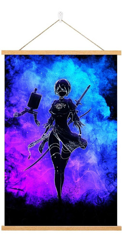 Poster Pergamino 2b Automata Arte Gaming Colorido 40x60cm