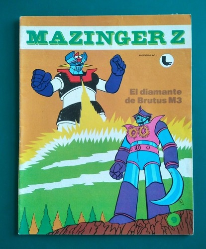 Revista Mazinger Z Historieta 9 - Leda - Comic Vintage 1986