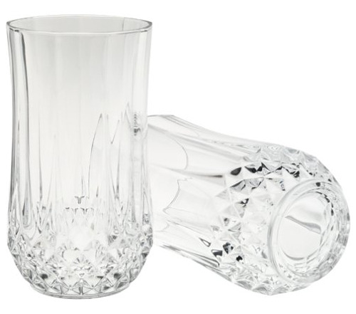 Juego 4 Vasos Cristal D'arques Longchamp 12oz.