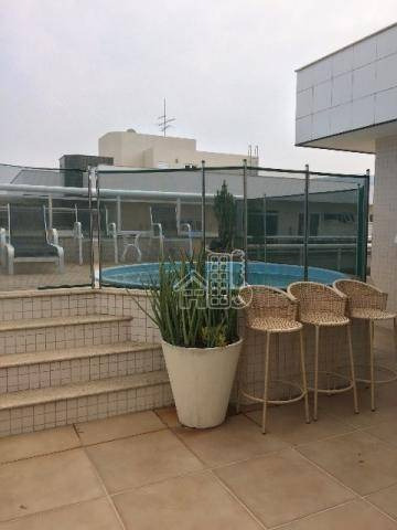 Cobertura Com 4 Dormitórios À Venda, 306 M² Por R$ 3.300.000,00 - Piratininga - Niterói/rj - Co0082