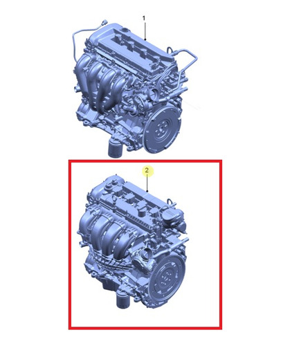 Motor Completo Ford Ecosport 2.0 Gdi Flex Original