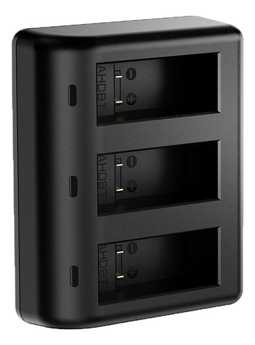 Kit De 3 Baterías + Cargador Triple Para Gopro Hero 09,10,11