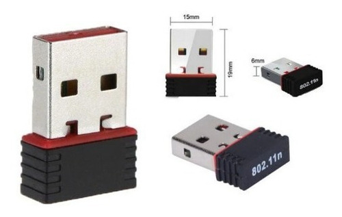 Miniadaptador Wifi Para Pc Antena Wifi Usb