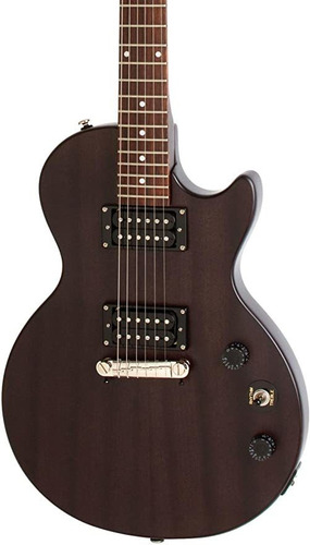 Guitarra Eléctrica EpiPhone Les Paul Marrón Oscuro Con Diapasón De Palo De Rosa
