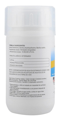 Bacteria P/peces Acuarios Startsmart Agua Dulce 250 Ml