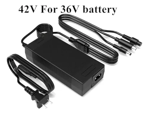 Cargador Eléctrico Hover-1 De 42 V, 2 A, 3 Enchufes.