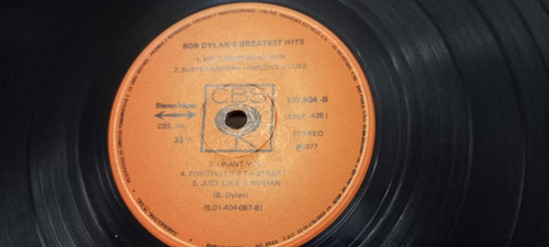 Bob Dylan's - Greatest Hits Vol. 1 - Lp (Usado)