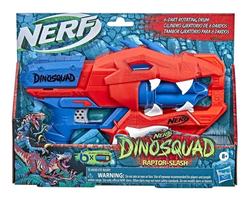 Nerf Dinosquad Raptor-slash Con 6 Dardos