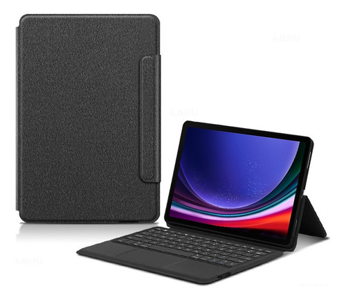Zy Funda Tipo Libro Con Teclado Para Samsung Galaxy Tab S9