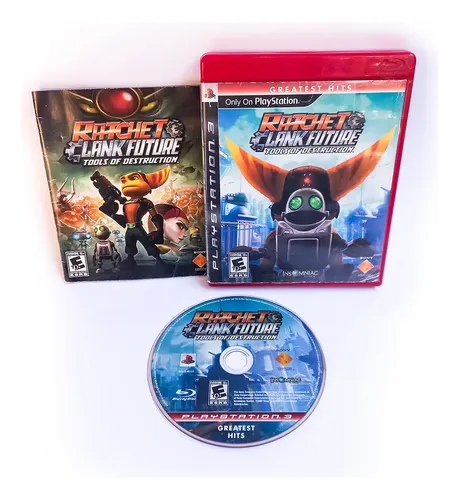 Ratchet & Clank Future Tools Of Destruction Ps3 C/manual