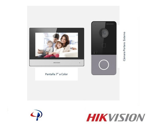 Video Portero Hikvision - Intercomunicador Ip (cam+mon)