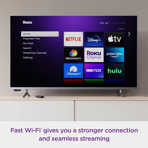 Roku Express 4k+ Streaming Hdr Con Control De Voz