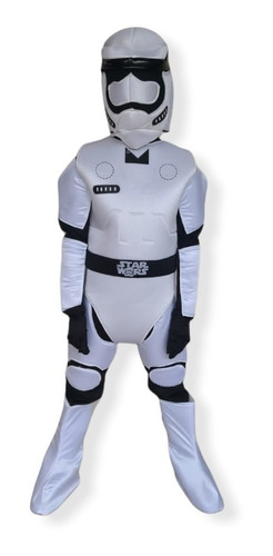 Disfraz Soldado Stormtrooper Star Wars Para Niño