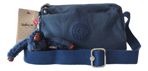 Mochila Crossbody Kipling Abanu Bolsa Mariconera Bandolera Azul Bandolera Mujer, Bolsa Bandolera, Bolsa Crossbody De Mujer, Bolsa De Cintura De Mujer, Bolsa De Correa Ajustable, Bolsa