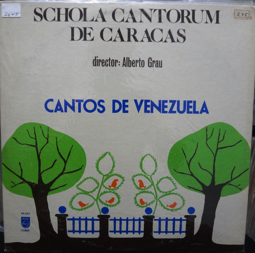 Shola Cantarum De Caracas - Cantos De Venezuela - 5$