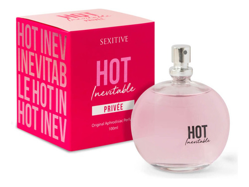 Perfume Con Feromonas Hot Inevitable Vip Sexitive 100 Ml