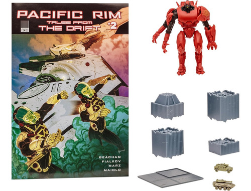 Pacific Rim Mcfarlane Toys Crimson Typhoon (jaeger) - Figura