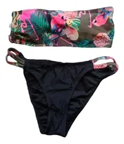 Comprar Bikini Shein Strapless Estampado Mujer Talla Medium