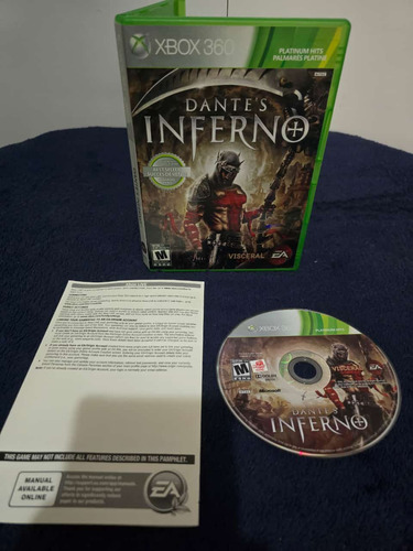 Dante's Inferno (raridade) Original Xbox 360 Mídia Física (Usado)