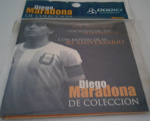Moneda / Medalla De Maradona De Alpaca - Para Coleccionistas