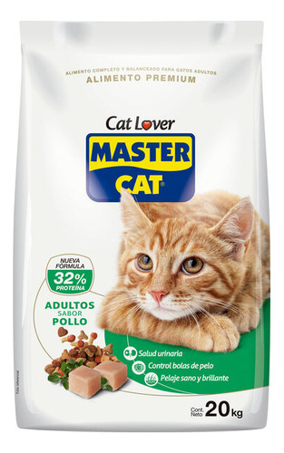 Master Cat Adulto Pollo 20 Kg