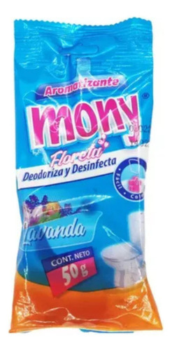 Pastilla Wc Desodorante Desinfectante Baño Mony 50gr 100 Pza