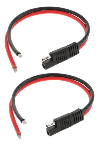 Cable De Extensión Conector 20a Fusible Cc 12-24v 10awg Sae