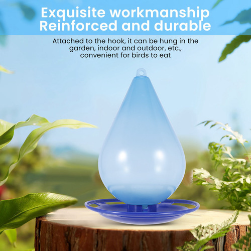 Alimentador Automático De Agua Para Pájaros En Forma De Gota