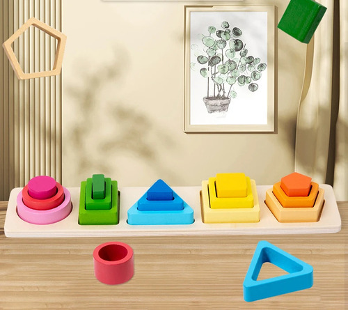 W, Combinação Colunas Geométricas Com Blocos C J