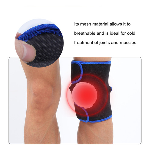 Kit De Fisioterapia Ice Hot Compress, Rodillera, Tobillo Y C