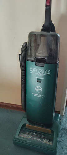 Barre Allfombra Hoover 1100 Para Repuesto, Motor Funcionando Verde Oscuro (Usado)