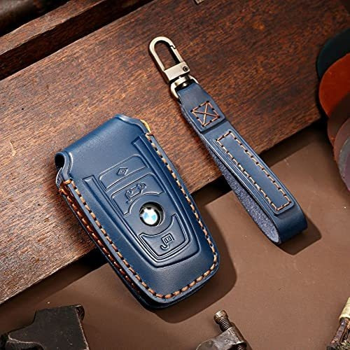 Carcasa Para Llaves, Ontto Key Cover Leather Para Bmw 1 