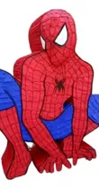 Comprar Piñata Spiderman Artesanal De Arcoirispapel Para Fiestas Azul Hombre Araña Spiderman Grande