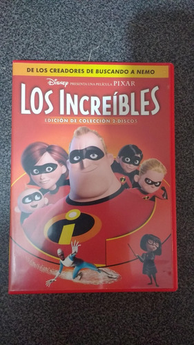 Película Dvd Los Increíbles (the Incredibles)