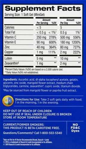 Preservision Areds 2 - Vitamina Para Los Ojos 130 Ct