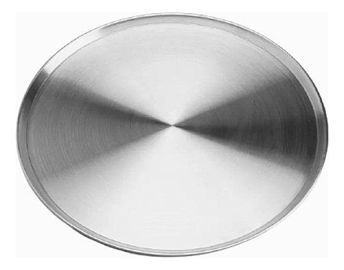 Charola Redonda Para Pizza De Aluminio 35 Cm