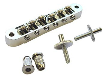 Puente Tune-o-matic M4 Con Sillines De Ruedas Para Gibson Le