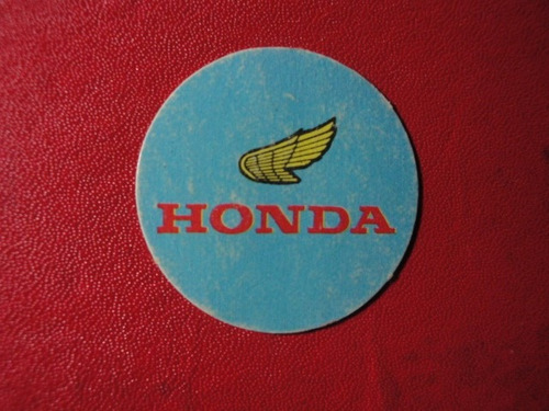 Figuritas Honda Moto Escudo Raspagol 1986