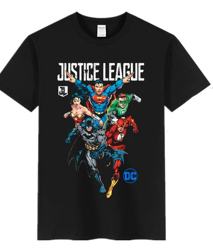 Remera Liga De La Justicia Flash Batman Superman Dc Comics 