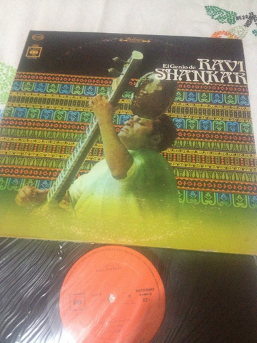 Ravi Shankar El Genio De Disco De Vinil Original 