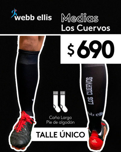 Webb Ellis _ Los Cuervos Hockey & Rugby - Medias De Juego