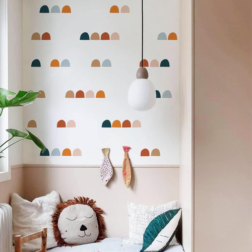 Funlife 72 Pegatinas De Pared Hill Boho Para Despegar Y Pega