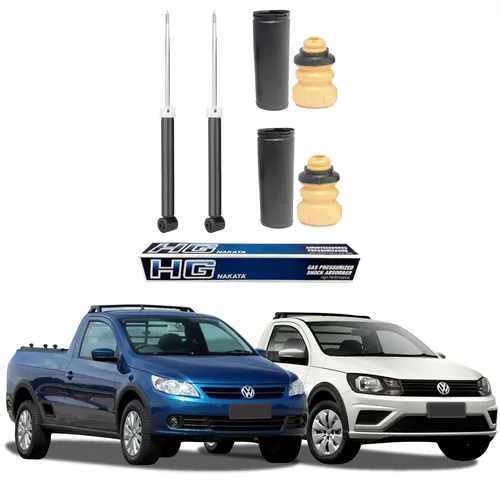 4 Amortecedor VW Saveiro Dianteiro Traseiro e Kit - Hipervarejo